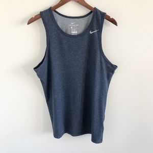 Nike The Nike Tee Dri-Fit Tank Top Blue M